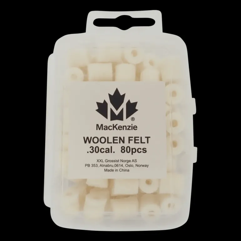 Woolen Felt Pellets, .30 Cal, putsmoppar - Vapenvård - Woolen Felt Pellets, .30 Cal, putsmoppar
