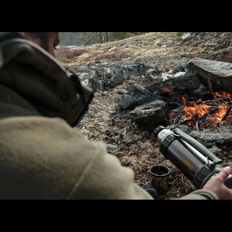 Work Berverage Flask 1.2 Dark Grey, termos - Termos - Work Berverage Flask 1.2 Dark Grey, termos