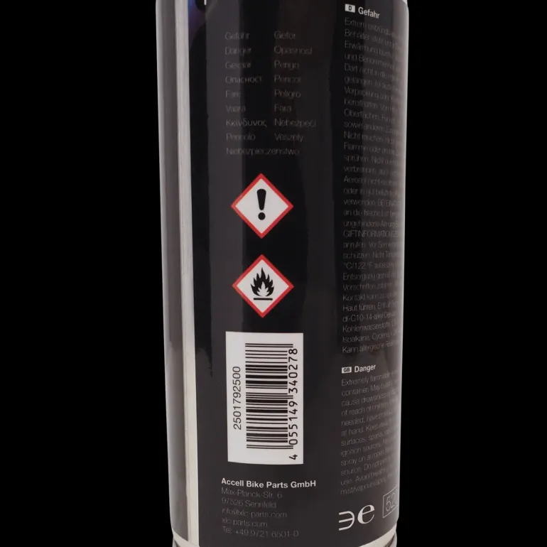 XLC Multi Lube Spray 400ml, multifunktionsspray för cykel - Oljor & Fetter - XLC Multi Lube Spray 400ml, multifunktionsspray för cykel