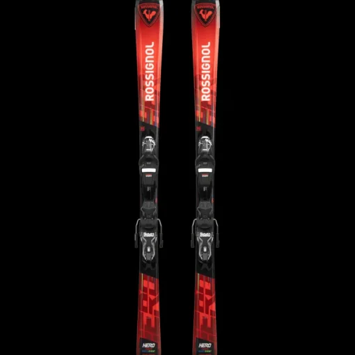 Alpine Skis JR HERO 130-150 24/25, carvingskida, junior - Pist - Alpine Skis JR HERO 130-150 24/25, carvingskida, junior