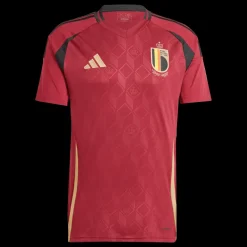 Belgium Home Jersey / EURO24, fotbollsdräkt, herr - Landslag - Belgium Home Jersey / EURO24, fotbollsdräkt, herr