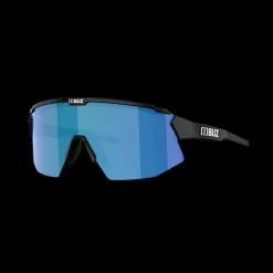 Breeze Matt Black/Reflective Blue, sportglasögon, unisex - Sportglasögon - Breeze Matt Black/Reflective Blue, sportglasögon, unisex