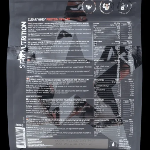 Clear Whey 500g, proteinpulver - Proteiner - Clear Whey 500g, proteinpulver