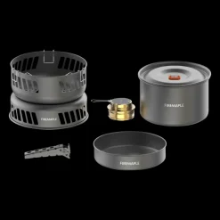 Cooking Kit W/Alchol Burner, stormkök med spritbrännare - Stormkök & Brännare - Cooking Kit W/Alchol Burner, stormkök med spritbrännare