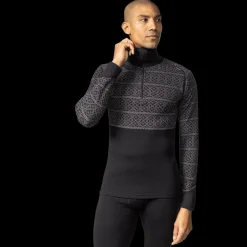 Dalen 2-layer Wool Polo Zip, ulltröja, herr - Överdelar Ull Herr - Dalen 2-layer Wool Polo Zip, ulltröja, herr