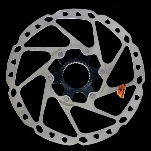 Discbrake rotor Deore 180 mm centerlock SM-RT64, bromsskiva - Broms & Vajer - Discbrake rotor Deore 180 mm centerlock SM-RT64, bromsskiva