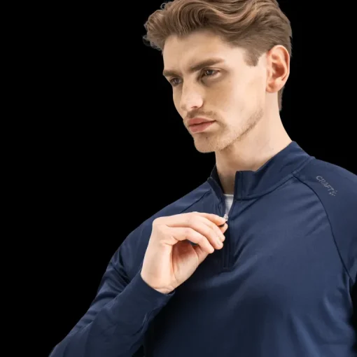 Eaze Long Sleeve Half Sleeve Tee, träningströja, herr - Träningströjor - Eaze Long Sleeve Half Sleeve Tee, träningströja, herr