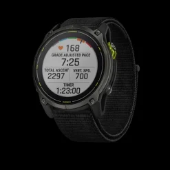 Enduro 3 – 51 mm, Solar, Sapphire, Carbon Gray DLC Ti, ultrafit Nylon Strap, smartklocka, unisex - Pulsklocka - Enduro 3 – 51 mm, Solar, Sapphire, Carbon Gray DLC Ti, ultrafit Nylon Strap, smartklocka, unisex