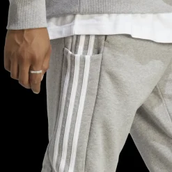Essentials French Terry 3-Stripes Pant, joggingbyxor, herr - Fritidsbyxor - Essentials French Terry 3-Stripes Pant, joggingbyxor, herr