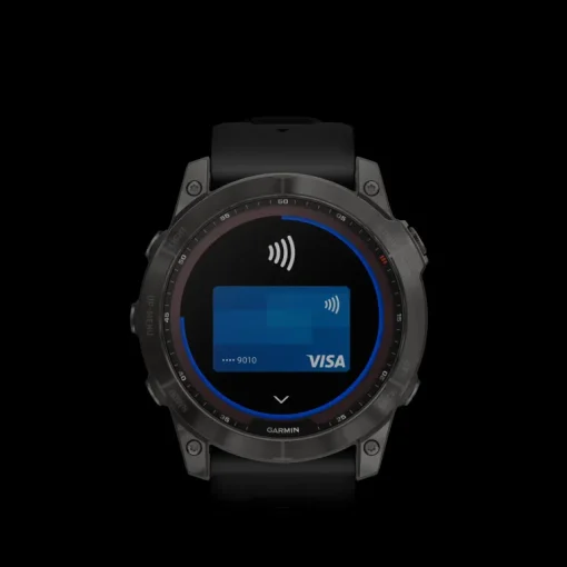 Fenix 7X,Saph/Carbon Gray/Ti w/Silcone Band, multisportklocka, unisex - Pulsklocka - Fenix 7X,Saph/Carbon Gray/Ti w/Silcone Band, multisportklocka, unisex