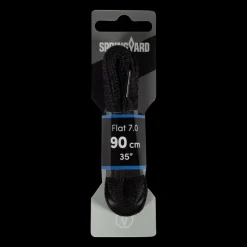 Flat 7.0 Black 90cm, skosnören - Skosnören - Flat 7.0 Black 90cm, skosnören