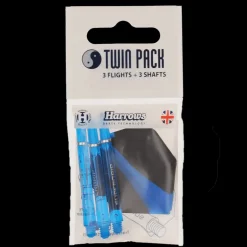 Flights & Shafts Twin Pack, tillbehör till dartpilar - Dart - Flights & Shafts Twin Pack, tillbehör till dartpilar