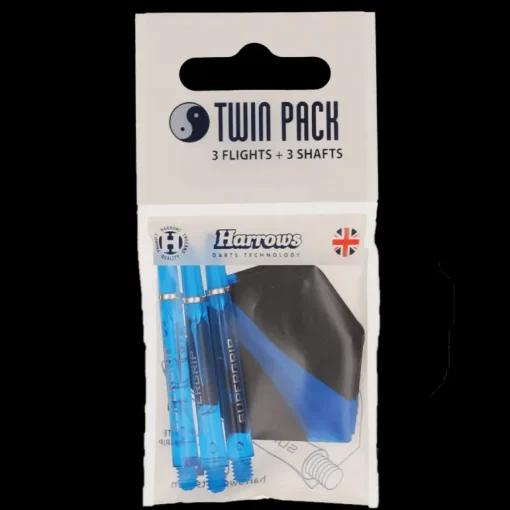 Flights & Shafts Twin Pack, tillbehör till dartpilar - Dart - Flights & Shafts Twin Pack, tillbehör till dartpilar