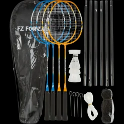 Fun Summer Set 4 Pcs.+ Net, badmintonset - Badminton - Fun Summer Set 4 Pcs.+ Net, badmintonset