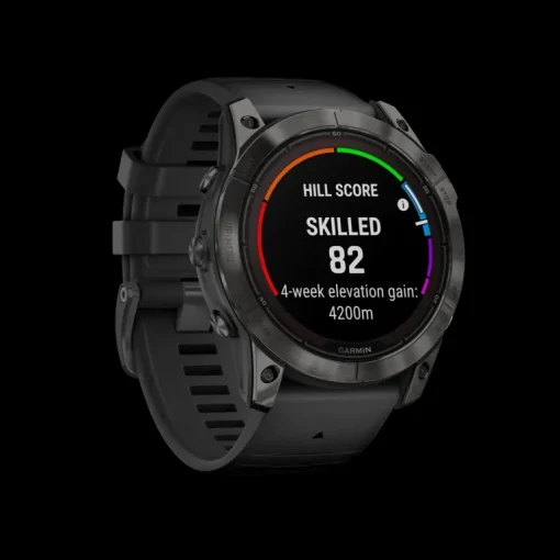Garmin fenix 7X Pro – Sapphire Solar Edition, 51mm urkasse, Carbon Gray, smartklocka, unisex - Pulsklocka - Garmin fenix 7X Pro – Sapphire Solar Edition, 51mm urkasse, Carbon Gray, smartklocka, unisex