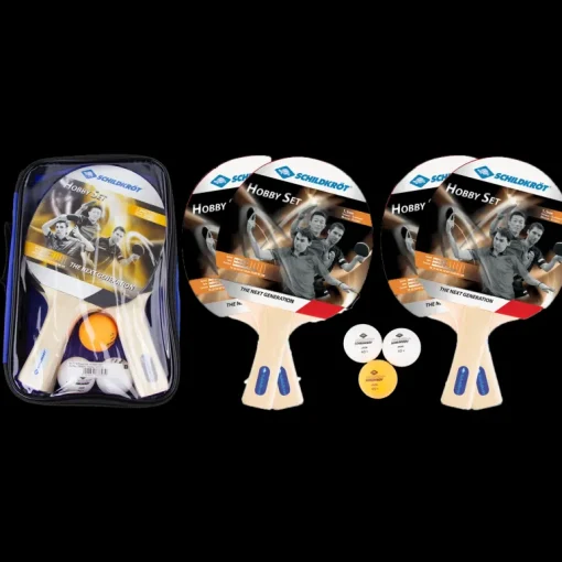Hobby Set 4- Player 2-star, bordtennisset - Bordtennisracketar - Hobby Set 4- Player 2-star, bordtennisset