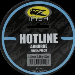 Hot Line, Abborre 400m 0,20mm - Fiskelina- & Tafs - Hot Line, Abborre 400m 0,20mm