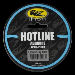 Hot Line, Abborre 400m 0,20mm - Fiskelina- & Tafs - Hot Line, Abborre 400m 0,20mm
