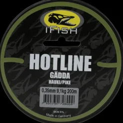 Hot Line, Gädda 200m 0,35mm - Fiskelina- & Tafs - Hot Line, Gädda 200m 0,35mm