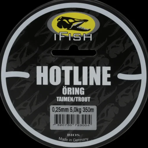 Hot Line, Öring 350m 0,25mm - Fiskelina- & Tafs - Hot Line, Öring 350m 0,25mm