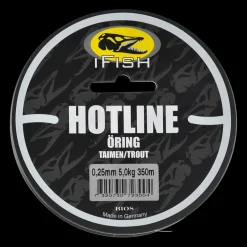 Hot Line, Öring 350m 0,25mm - Fiskelina- & Tafs - Hot Line, Öring 350m 0,25mm