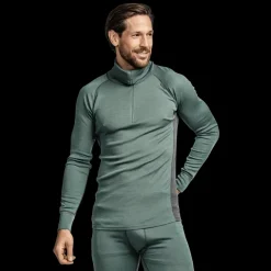 Laajias Merino Wool Polo Zip, ulltröja, herr - Överdelar Ull Herr - Laajias Merino Wool Polo Zip, ulltröja, herr
