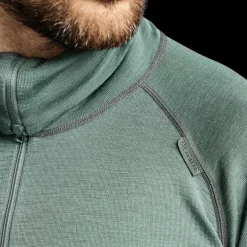 Laajias Merino Wool Polo Zip, ulltröja, herr - Överdelar Ull Herr - Laajias Merino Wool Polo Zip, ulltröja, herr