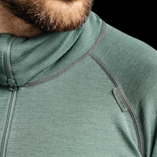 Laajias Merino Wool Polo Zip, ulltröja, herr - Överdelar Ull Herr - Laajias Merino Wool Polo Zip, ulltröja, herr