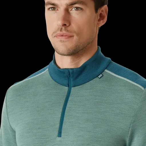 LIFA Merino Midweight 1/2 Zip, ulltröja, herr - Överdelar Ull Herr - LIFA Merino Midweight 1/2 Zip, ulltröja, herr
