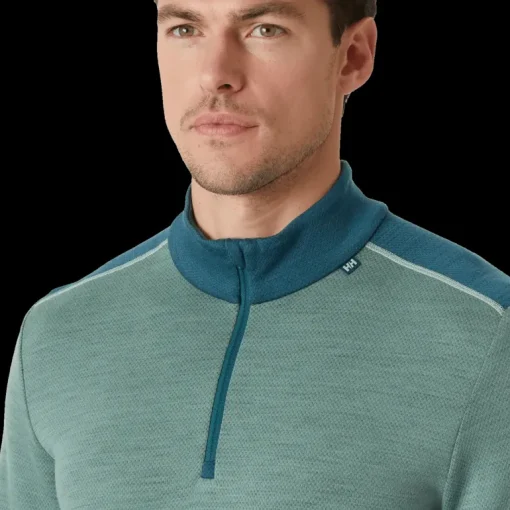 LIFA Merino Midweight 1/2 Zip, ulltröja, herr - Överdelar Ull Herr - LIFA Merino Midweight 1/2 Zip, ulltröja, herr