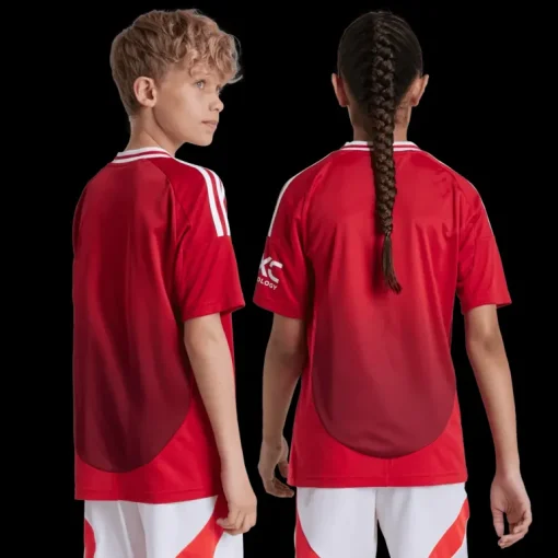 Manchester United Home Jersey 2024/25, fotbollströja , junior - Premier League - Manchester United Home Jersey 2024/25, fotbollströja , junior