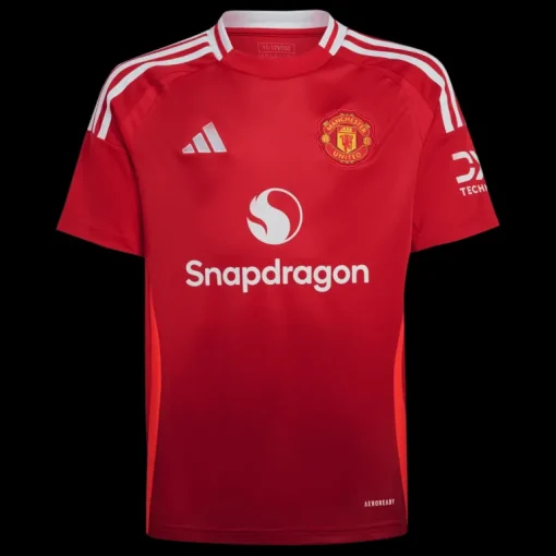 Manchester United Home Jersey 2024/25, fotbollströja , junior - Premier League - Manchester United Home Jersey 2024/25, fotbollströja , junior