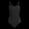 Mesh Panels Swimsuit Closed Back, baddräkt, dam - Baddräkter - Mesh Panels Swimsuit Closed Back, baddräkt, dam