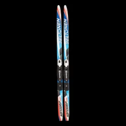 Nanogrip Tiger 110cm blue + Basic, juniorskida - Klassisk - Nanogrip Tiger 110cm blue + Basic, juniorskida