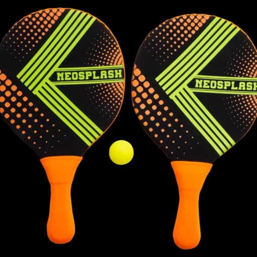 Neopren Paddle Set, padelracket och boll för strandlek - Badleksaker - Neopren Paddle Set, padelracket och boll för strandlek