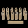 Number Kubb, Nummerkubb - Utomhuslekar - Number Kubb, Nummerkubb