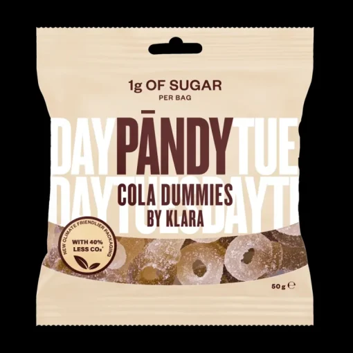 Pandy Candy 50g (Cola Dummies By Klara), gummigodis - Hälsokost - Pandy Candy 50g (Cola Dummies By Klara), gummigodis