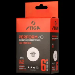 Perform Vit, 3-x 6-pack, bordtennisboll - Tillbehör Bordtennis - Perform Vit, 3-x 6-pack, bordtennisboll