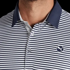 Pure Stripe Polo, pikétröja, golf, herr - Golfpikeer - Pure Stripe Polo, pikétröja, golf, herr
