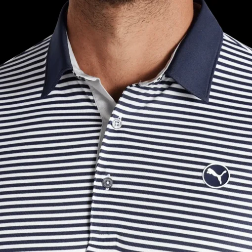 Pure Stripe Polo, pikétröja, golf, herr - Golfpikeer - Pure Stripe Polo, pikétröja, golf, herr