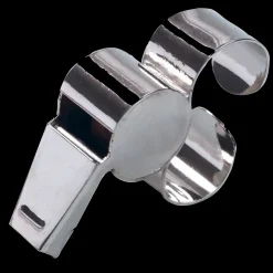 Referees Whistle W/metal Finger Grip, domarpipa metall med fingergrepp - Fotbollstillbehör - Referees Whistle W/metal Finger Grip, domarpipa metall med fingergrepp