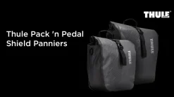Shield Pannier large/pair black - Cykelväskor - Shield Pannier large/pair black