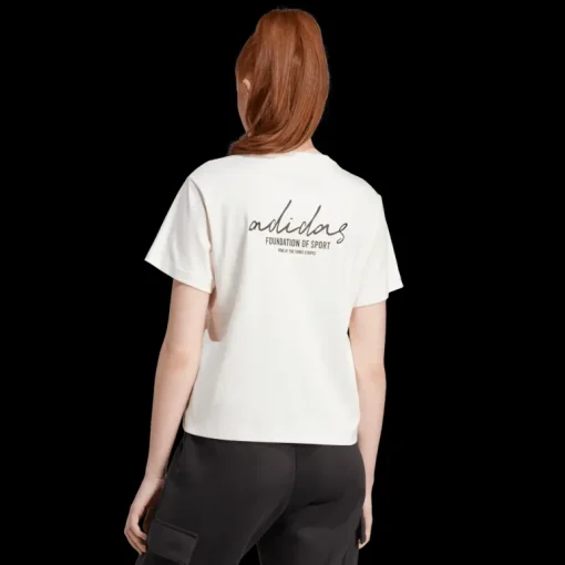 Signature Graphic Print T-Shirt, t-shirt, dam - Fritids-T-Shirt - Signature Graphic Print T-Shirt, t-shirt, dam