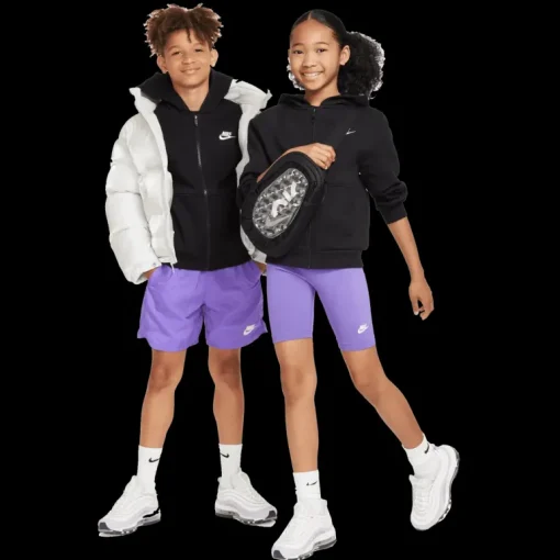 Sportswear Club Fleece, huvjacka junior - Fritidströjor - Sportswear Club Fleece, huvjacka junior