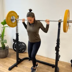 Squat Rack, skivstångsstativ - Multigym & Träningsbänk - Squat Rack, skivstångsstativ