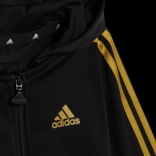 3 Stripes Shiny Tracksuit, tracksuit, junior - Träningsset - 3 Stripes Shiny Tracksuit, tracksuit, junior