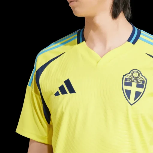 Sweden Home Jersey 2024, fotbollsdräkt, herr - Landslag - Sweden Home Jersey 2024, fotbollsdräkt, herr