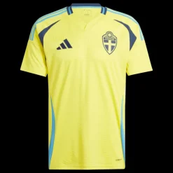 Sweden Home Jersey 2024, fotbollsdräkt, herr - Landslag - Sweden Home Jersey 2024, fotbollsdräkt, herr