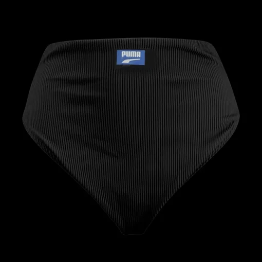 Swim Ribbed High Waist Brief, bikinibotten, dam - Bikinis - Swim Ribbed High Waist Brief, bikinibotten, dam