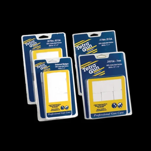TetraGun putslappar .17 - .22 Cal. 800-pack - Vapenvård - TetraGun putslappar .17 - .22 Cal. 800-pack